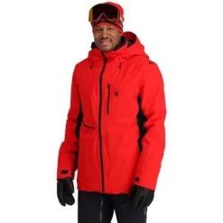 Spyder Men's Avid Jacket 28 Spyder Men's Avid Jacket -Outdoor Ski Shop fw23 spyder mensavidjacket volcanoblack 1