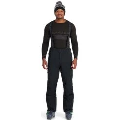 Spyder Men's Bormio GTX Pant - 2023 Model -Outdoor Ski Shop fw23 spyder mensbormiogtxpant black 2