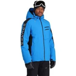 Spyder Men's Orbiter GTX Jacket -Outdoor Ski Shop fw23 spyder mensorbitergtxjacket collegiate 1