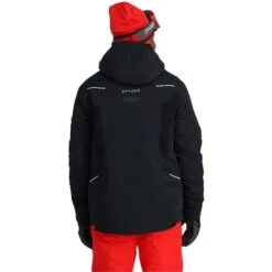 Spyder Men's Pinnacle GTX Jacket -Outdoor Ski Shop fw23 spyder menspinnaclegtxjacket black 2