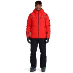 Spyder Men's Pinnacle GTX Jacket -Outdoor Ski Shop fw23 spyder menspinnaclegtxjacket volcano 3