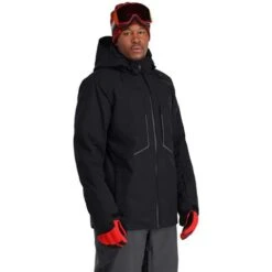 Spyder Men's Primer Jacket -Outdoor Ski Shop fw23 spyder mensprimerjacket black 1