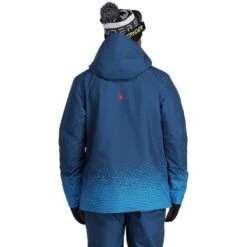 Spyder Men's Primer Jacket -Outdoor Ski Shop fw23 spyder mensprimerjacket fadedgeocollegiate 2