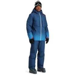 Spyder Men's Primer Jacket -Outdoor Ski Shop fw23 spyder mensprimerjacket fadedgeocollegiate 3