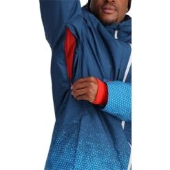 Spyder Men's Primer Jacket -Outdoor Ski Shop fw23 spyder mensprimerjacket fadedgeocollegiate 4