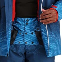 Spyder Men's Primer Jacket -Outdoor Ski Shop fw23 spyder mensprimerjacket fadedgeocollegiate 5