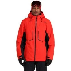 Spyder Men's Primer Jacket -Outdoor Ski Shop fw23 spyder mensprimerjacket volcano 1