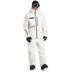 Spyder Men's Sanction Jacket -Outdoor Ski Shop fw23 spyder menssanctionjacket vanillaice 3
