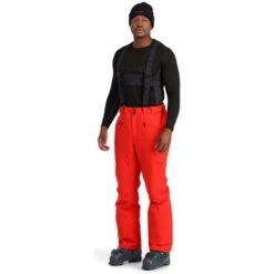 Spyder Men's Sentinel GTX Tailored Fit Pant -Outdoor Ski Shop fw23 spyder menssentinelgtxtailoredfitpant volcano 2