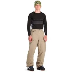 Spyder Men's Seventy Pant -Outdoor Ski Shop fw23 spyder mensseventypant timberwolf 3