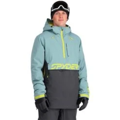 Spyder Men's Signal GTX Insulated Anorak -Outdoor Ski Shop fw23 spyder menssignalgtxinsulatedanorak tundra 1