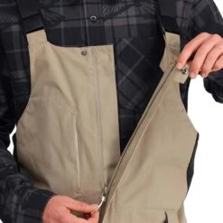 Spyder Men's Terrain Bib 26 Spyder Men's Terrain Bib -Outdoor Ski Shop fw23 spyder mensterrainbib timberwolf 3