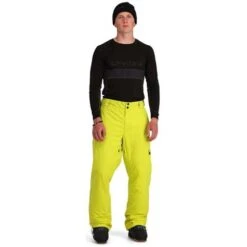 Spyder Men's Traction Pant -Outdoor Ski Shop fw23 spyder menstractionpant citron 3