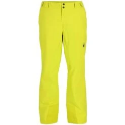 Spyder Men's Traction Pant -Outdoor Ski Shop fw23 spyder menstractionpant citron 4