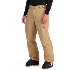 Spyder Men's Traction Pant -Outdoor Ski Shop fw23 spyder menstractionpant tannin 1