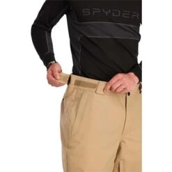 Spyder Men's Traction Pant -Outdoor Ski Shop fw23 spyder menstractionpant tannin 5