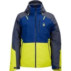 Spyder Men's Vanqysh GTX Jacket - 2023 Model -Outdoor Ski Shop fw23 spyder mensvanqyshgtxjacket abysscitron 4