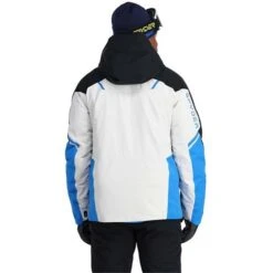 Spyder Men's Vanqysh GTX Jacket - 2023 Model -Outdoor Ski Shop fw23 spyder mensvanqyshgtxjacket glaciercollegiate 2