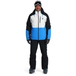 Spyder Men's Vanqysh GTX Jacket - 2023 Model -Outdoor Ski Shop fw23 spyder mensvanqyshgtxjacket glaciercollegiate 3