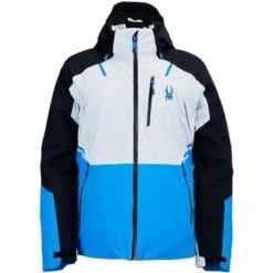 Spyder Men's Vanqysh GTX Jacket - 2023 Model -Outdoor Ski Shop fw23 spyder mensvanqyshgtxjacket glaciercollegiate 5