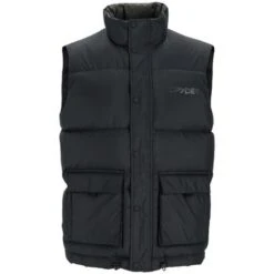 Spyder Men's Windom Down Insulated Jacket -Outdoor Ski Shop fw23 spyder menswindomdowninsulatedvest black 1