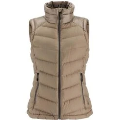 Spyder Women's Timeless Down Vest -Outdoor Ski Shop fw23 spyder womenstimelessdownvest cashmere 3