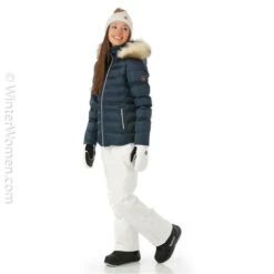 Sunice Women's Fiona Jacket With Real Fur 18 Sunice Women's Fiona Jacket With Real Fur -Outdoor Ski Shop fw23 sunice womensfionajacketrealfur midnight model2