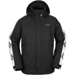 Volcom Men's Iconic Stone Ins Jacket -Outdoor Ski Shop fw23 volcom mensiconicstoneinsulatedjacket black 1