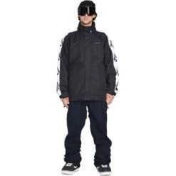 Volcom Men's Iconic Stone Ins Jacket -Outdoor Ski Shop fw23 volcom mensiconicstoneinsulatedjacket black 3