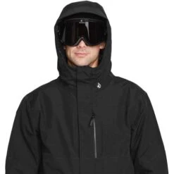 Volcom Men's L Ins Gore-Tex Jacket -Outdoor Ski Shop fw23 volcom menslinsulatedgoretexjacket black 4