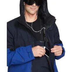 Volcom Men's L Ins Gore-Tex Jacket -Outdoor Ski Shop fw23 volcom menslinsulatedgoretexjacket darkblue 6