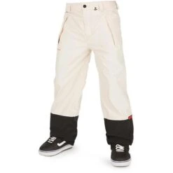 Volcom Men's Longo Gore-Tex Pant -Outdoor Ski Shop fw23 volcom menslongogoretexpant offwhite 1
