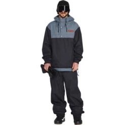 Volcom Longo Pullover -Outdoor Ski Shop fw23 volcom menslongopullover black 3