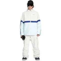 Volcom Men's Sethraah Jacket -Outdoor Ski Shop fw23 volcom menssethraahjacket offwhite 3