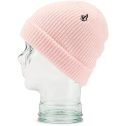 Volcom Sweep Beanie 12 Volcom Sweep Beanie -Outdoor Ski Shop fw23 volcom sweepbeanie partypink 1