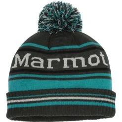 Marmot Retro Pom Hat -Outdoor Ski Shop m17410 4982 front retro pom hat