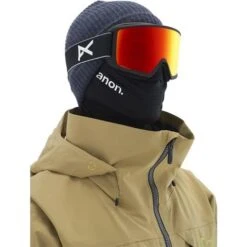 Anon M3 Goggle + Bonus Lens + MFI Face Mask -Outdoor Ski Shop m3mfi blacksonarred