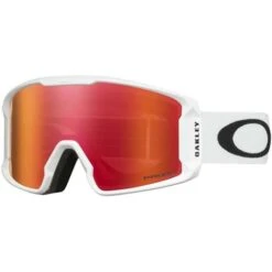 Oakley Prizm Line Miner XM Goggle -Outdoor Ski Shop main oo7093 09 line miner xm matte white prizm snow torch iridium 001 143437 png heroxl
