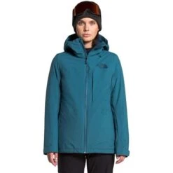 The North Face Women's Thermoball Eco Snow Triclimate Jacket -Outdoor Ski Shop nf0a4r18 shc front