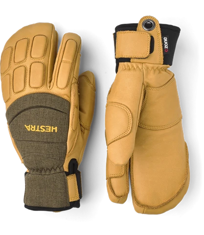 Hestra Vertical Cut CZone 3 Finger Glove 2 Hestra Vertical Cut CZone 3 Finger Glove - Image 2