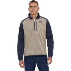 Patagonia Men's Better Sweater 1/4 Zip -Outdoor Ski Shop wbs2223 25523 ortn kt1