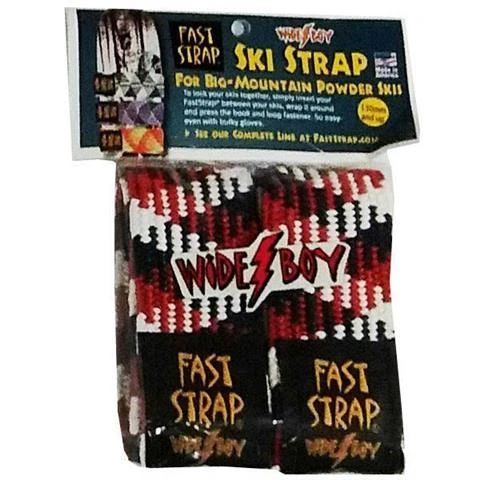Fast Strap Fast Strap Wide Boy Ski Strap (2 Per Pack) 4 Fast Strap Fast Strap Wide Boy Ski Strap (2 Per Pack) - Image 4