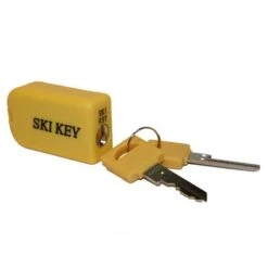 Ski Key Ski Key Lock For Skis And Snowboards -Outdoor Ski Shop yellow ski key lock for skis and snowboards 51019